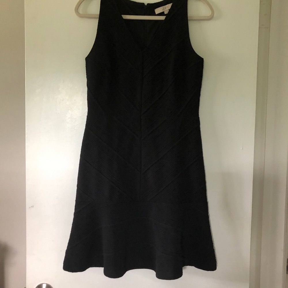 Black Flared Loft Dress